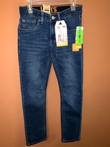 NWT Levi’s 510 Boys Skinny Jeans Stretch w/Adjustable Waist Pockets Blue 10 Reg - $29.99