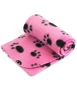  HiSurprise Pet Dog Cat Puppy Kitten Soft Blanket Doggy Warm Bed Mat Paw Print - $19.05