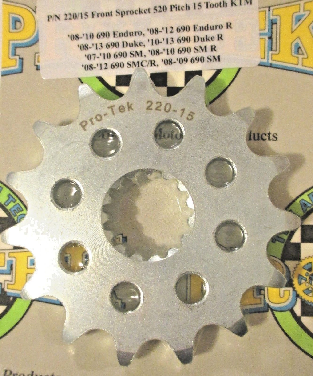 Pro-tek Kawasaki Front Sprocket 520 Pitch 13T 14T 15T 2004 2005 2006 2007 Z750