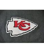Kansas City Chiefs Standard Full Pillow Sham Gray with KC Arrowhead Logo - $17.81