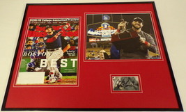 Steve Pearce Signed Framed 16x20 Sports Illustrated Cover & Photo Set Red Sox WS