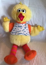 1996 Tyco Playtime Big Bird Plush Sesame Street Talking Giggling Nursery... - $14.99