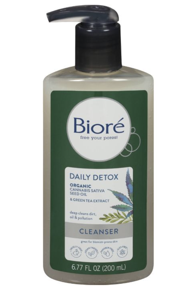 Biore Daily Detox Face Cleanser With Green Tea Extract, 6.77 Fl. Oz