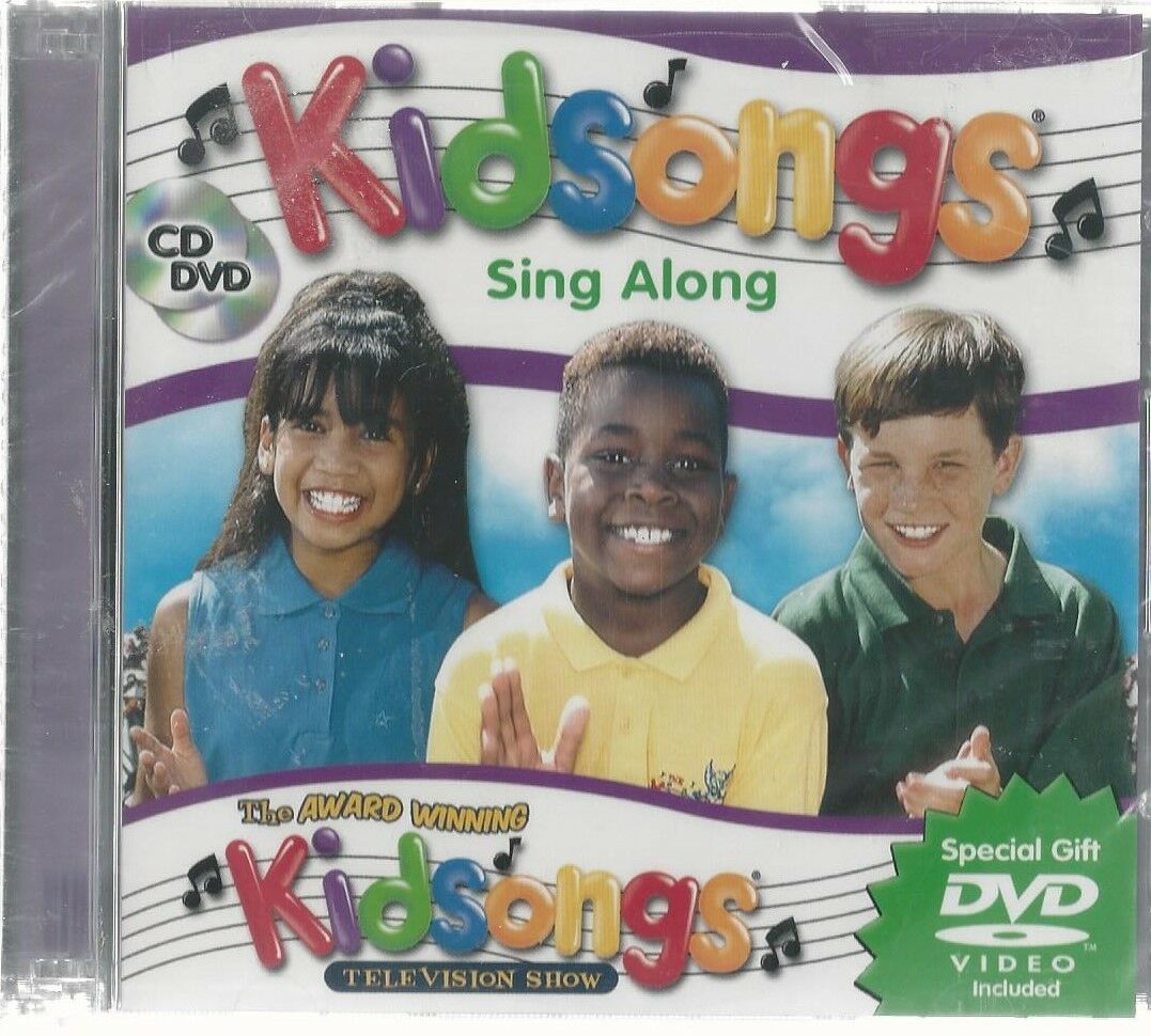 Kidsongs Sing Along CD/DVD-Free Shipping-New In Package - CDs