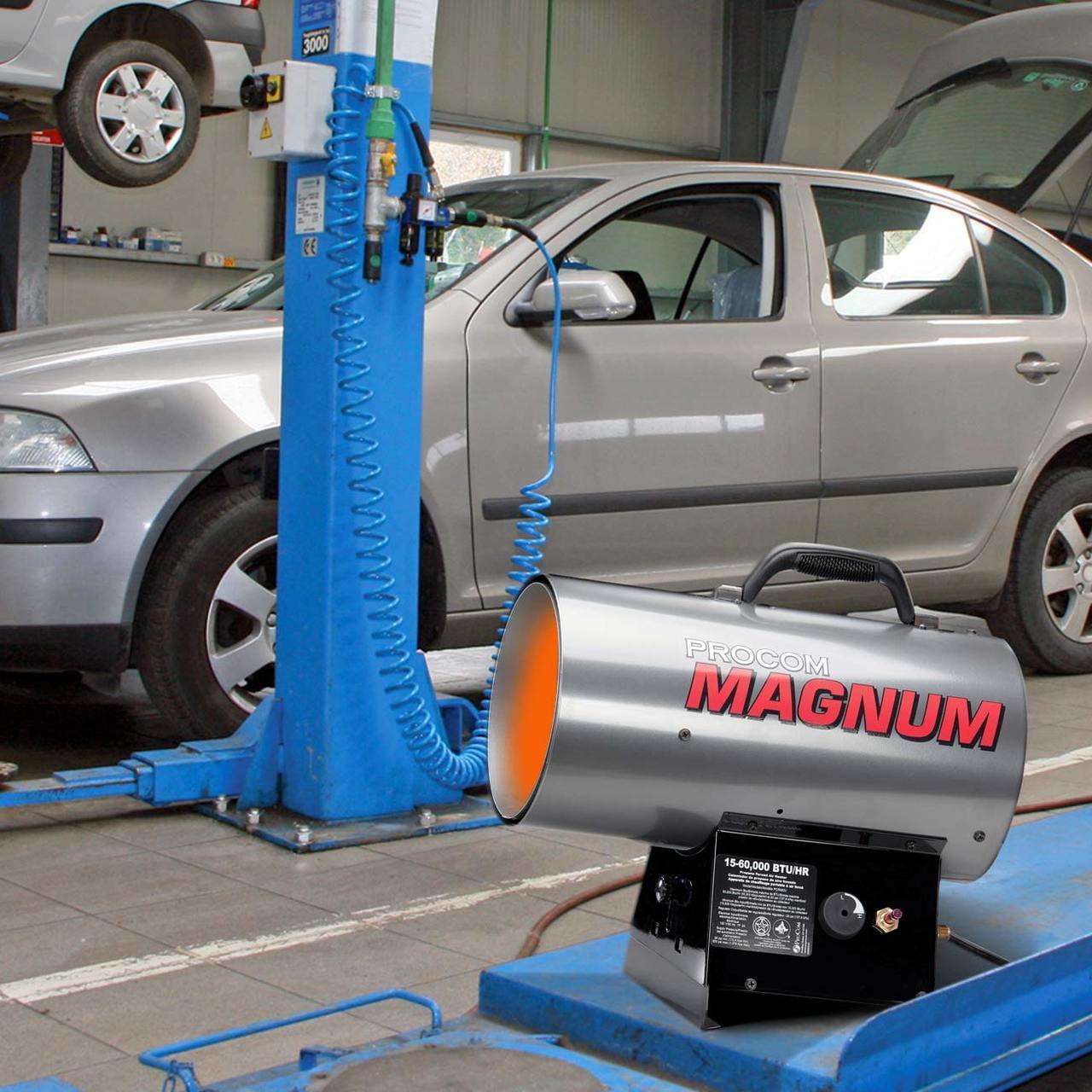 Procom Magnum Forced Air Propane Heater And 40 Similar Items