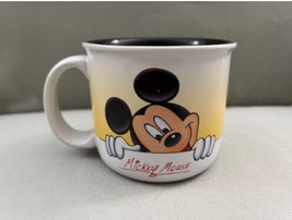 Disney Parks Mickey Mouse Peeker Ceramic Mug NEW image 1