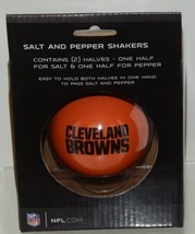NFL Licensed Boelter Brands LLC Cleveland Browns Salt Pepper Shakers image 2