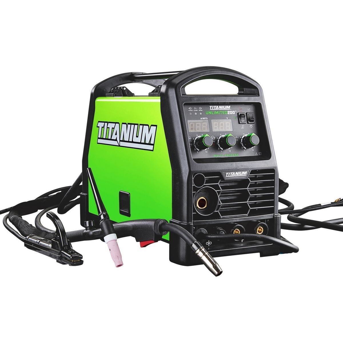 Titanium Unlimited 200 Professional Multiprocess Welder with 120/240