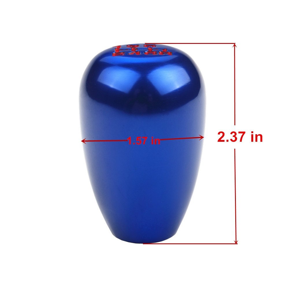 DEWHEL JDM Racing Type R Style 6 Speed 6MT Manual Gear Stick Shift Knob