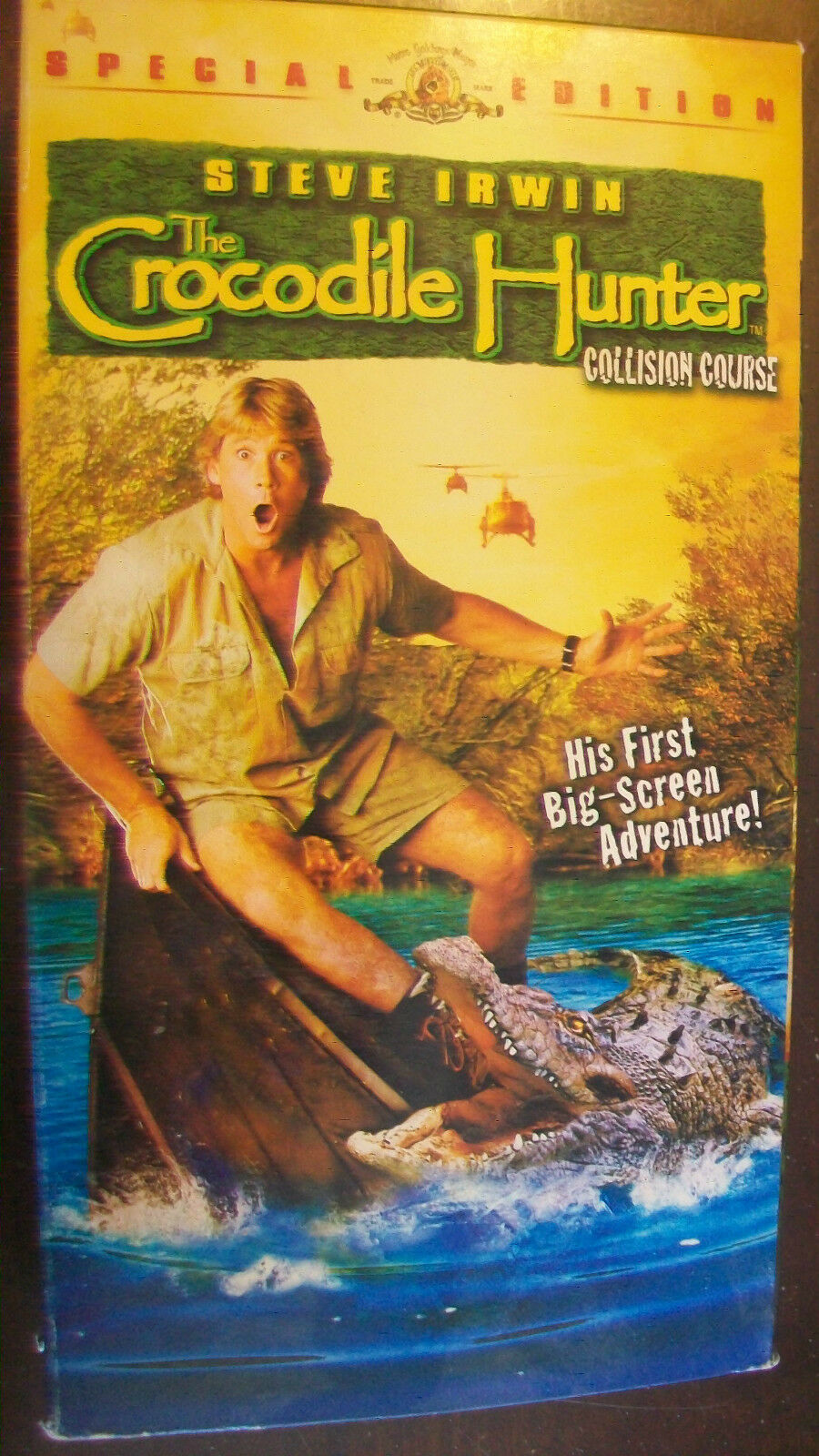 The Crocodile Hunter: Collision Course (VHS, 2002) Steve Irwin - VHS Tapes