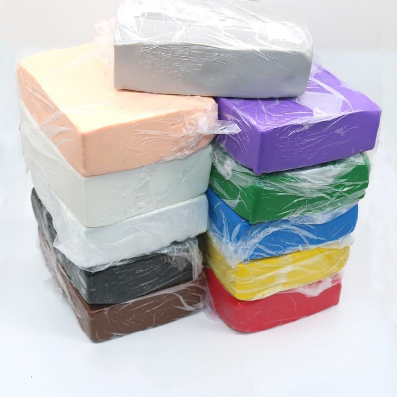Professional DIY Soft Polymer Clay Mud For Baking Blue Pottery Sculpting Ceramic
