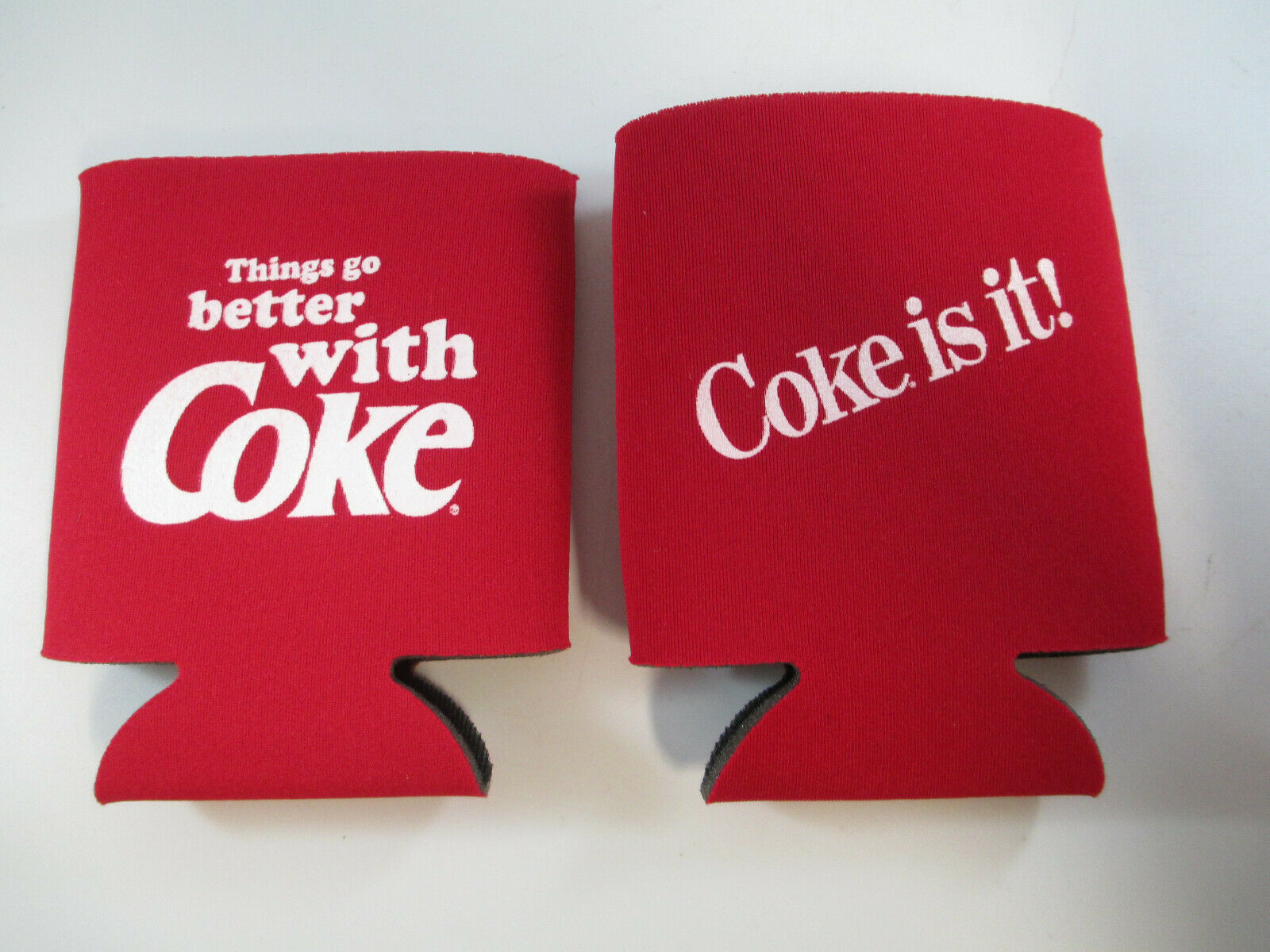 Classic CocaCola Foam Can Koozie Red Set of and 50 similar items