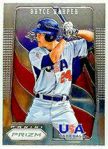 Sparkling Foil! Bryce Harper Rookie 2012 Panini Prizm #USA7 Usa Baseball! Hot! - $119.95
