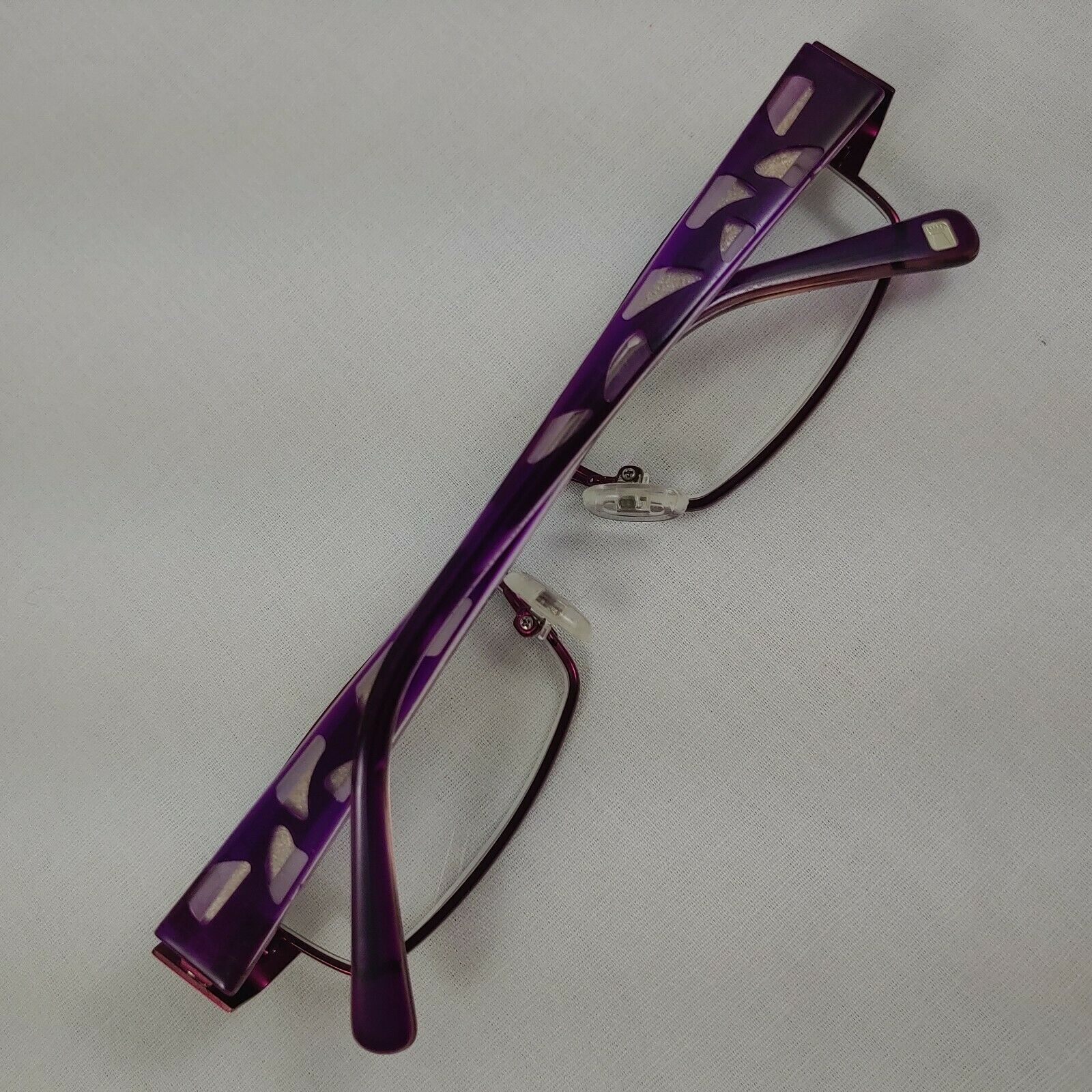 ARMOURx 7017 U+ Eyeglass Frames Metal Plastic Full Rim PURPLE ARX Z872