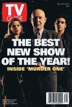 ORIGINAL Vintage TV Guide Sep 30 1995 No Label Murder One Mary McCormack