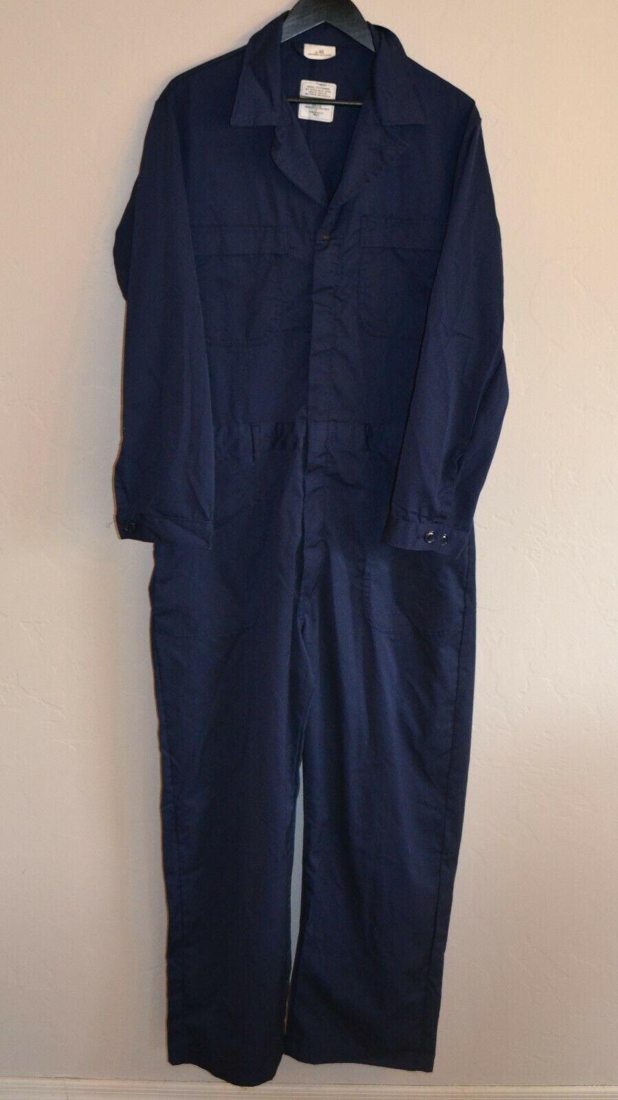 US NAVY Military Submarine Utility Coveralls 44L Blue - Coveralls ...