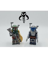  Star Wars Boba Fett &amp; Jango Fett Custom 2 Minifigures Set - USA SELLER - $11.99