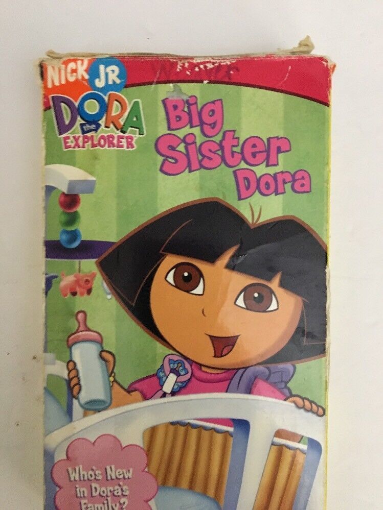 Dora the Explorer-Big Sister Dora (VHS,2005) **TESTED**RARE VINTAGE ...