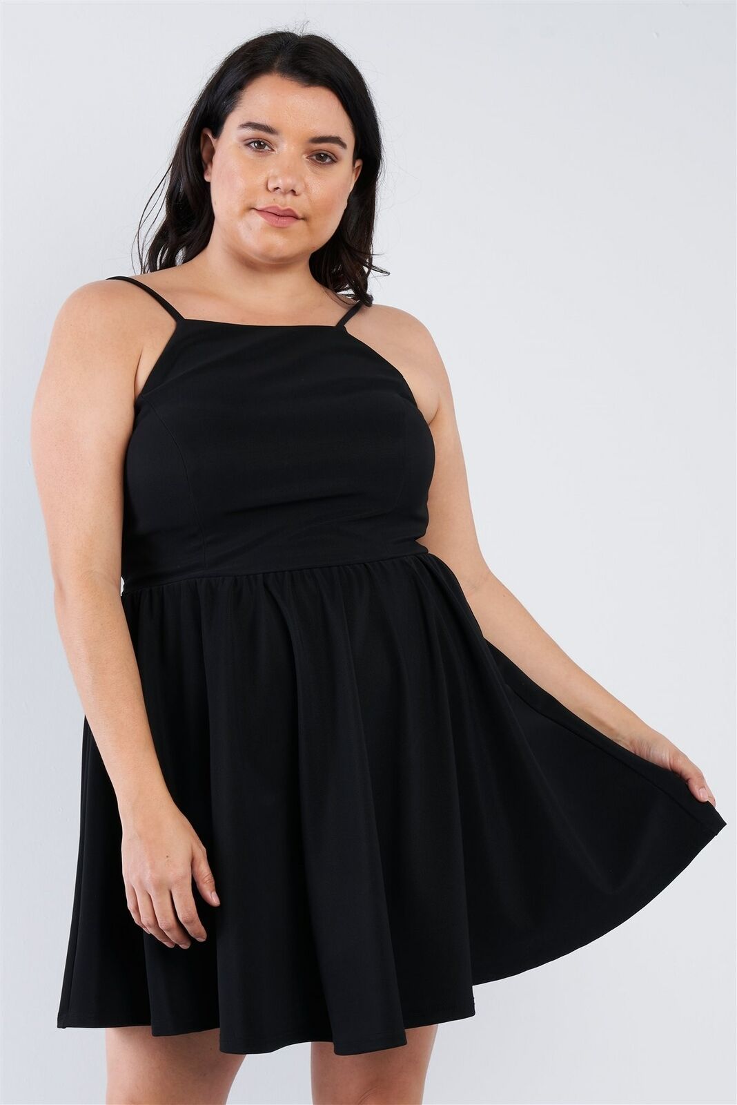 plus size fit and flare