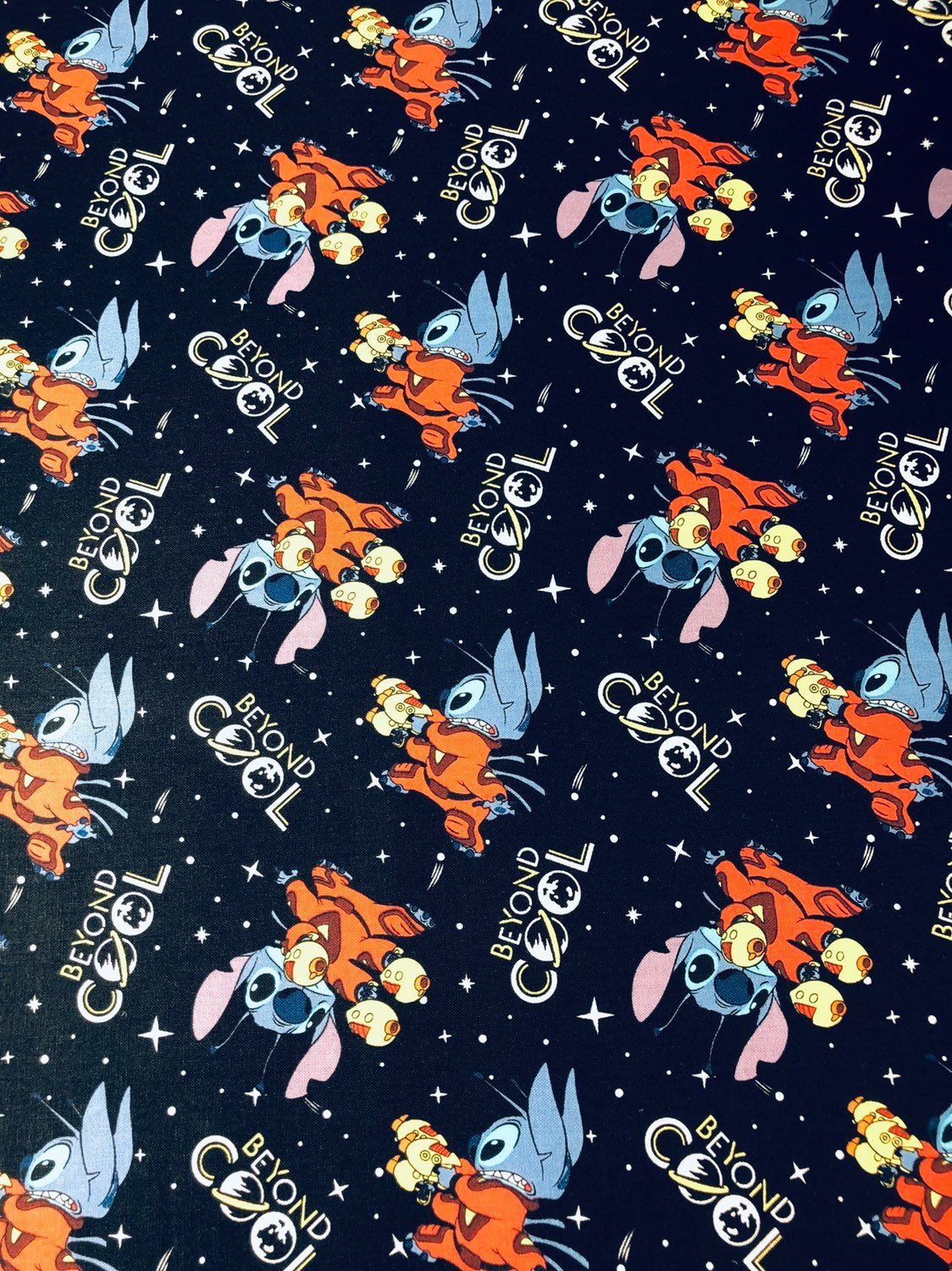 Disney Lilo and Stitch Fabric by the Yard - Fabric