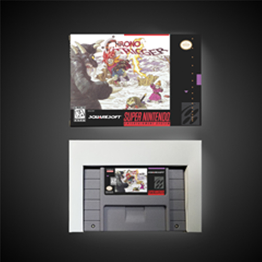 Chrono Trigger US NTSC Version Video game SNES Cartridge with Retail ...