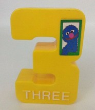 Elmo Push and Go Race Car 1998 Tyco Preschool Toy Sesame Street Jim Henson Pull