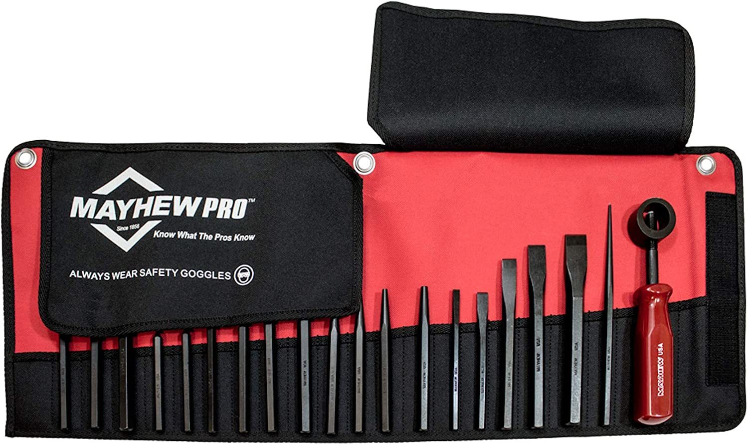 20-Piece Pro Metric Punch And Chisel Kit and 50 similar items