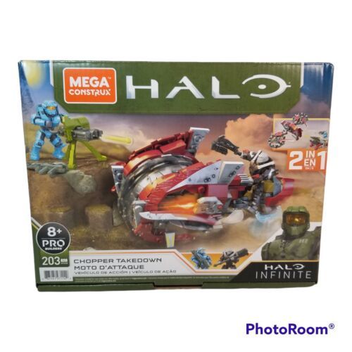 Mega Construx Halo Infinite Unsc Razorback Blitz Set By Mattel Chopper Takedown Building Toys