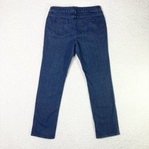 Arizona Jean Co Girls 14 Plus Straight Kids Medium Blue Stretch Denim Pant 32x28 - $14.58