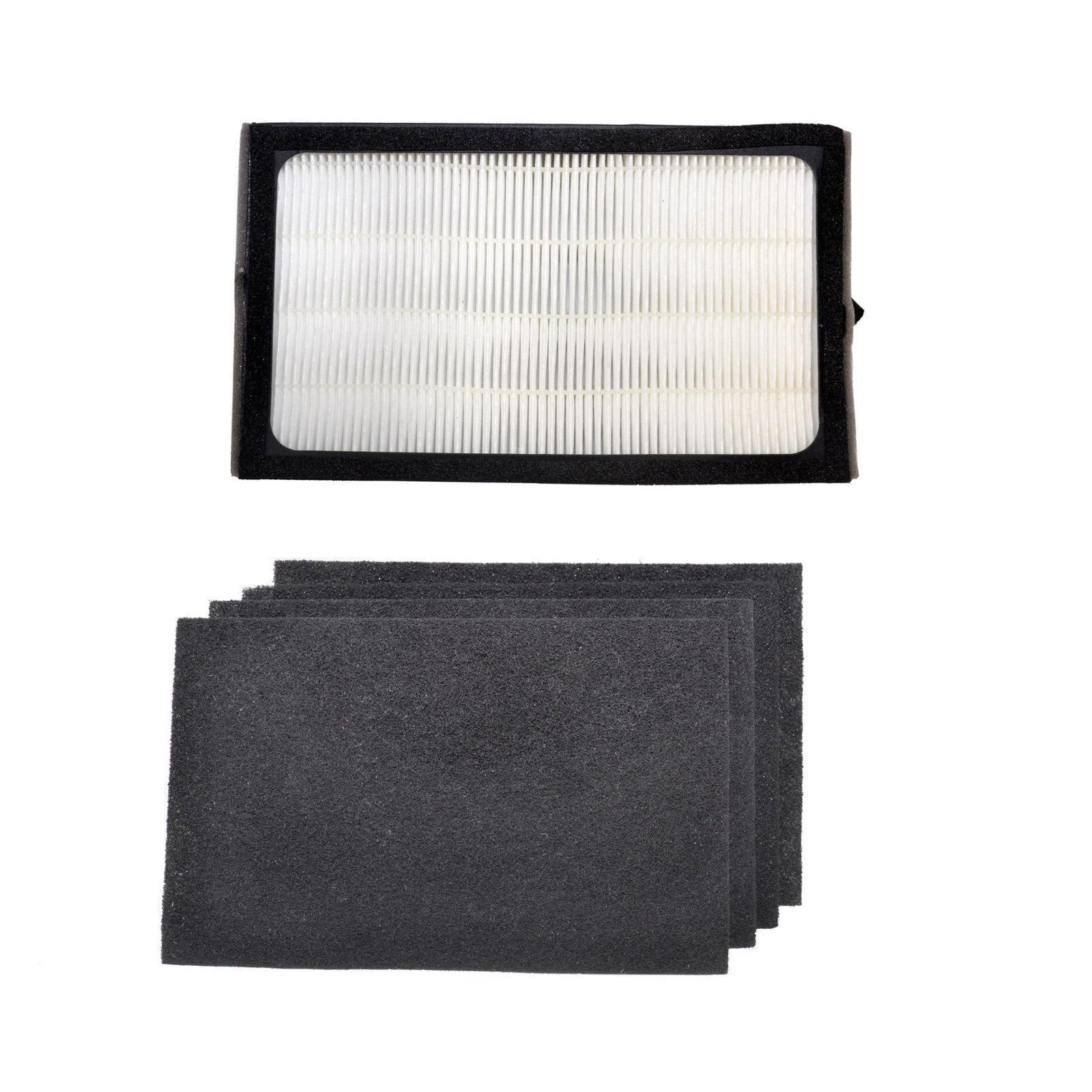 Primary image for HQRP Filter E + 4x Carbon filter for GermGuardian AC4100 AC4150 FLT4100 FLT11CB4