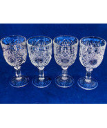 Lot of 4 Clear Glass Hobster Tea Water Glasses 16 OZ  7&quot; Tall - $39.12