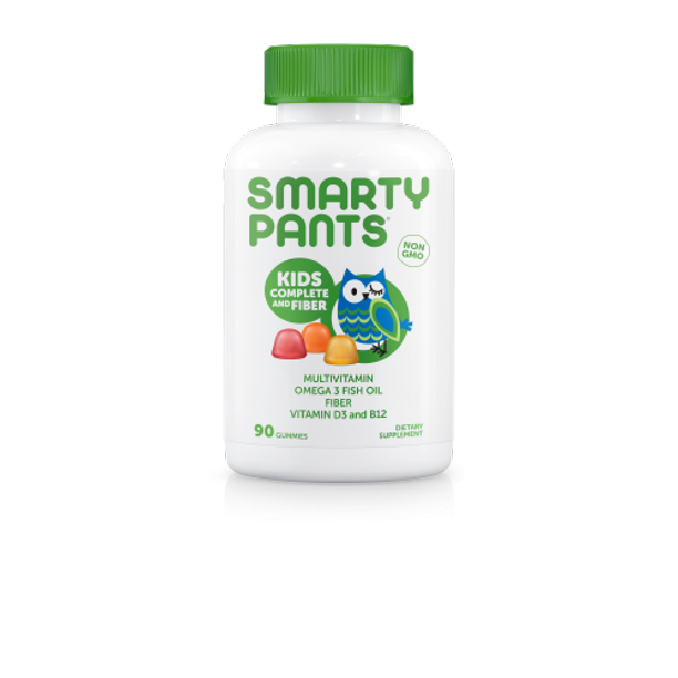 Smarty Pants Kids Formula And Fiber Gummies 90 Count Vitamins