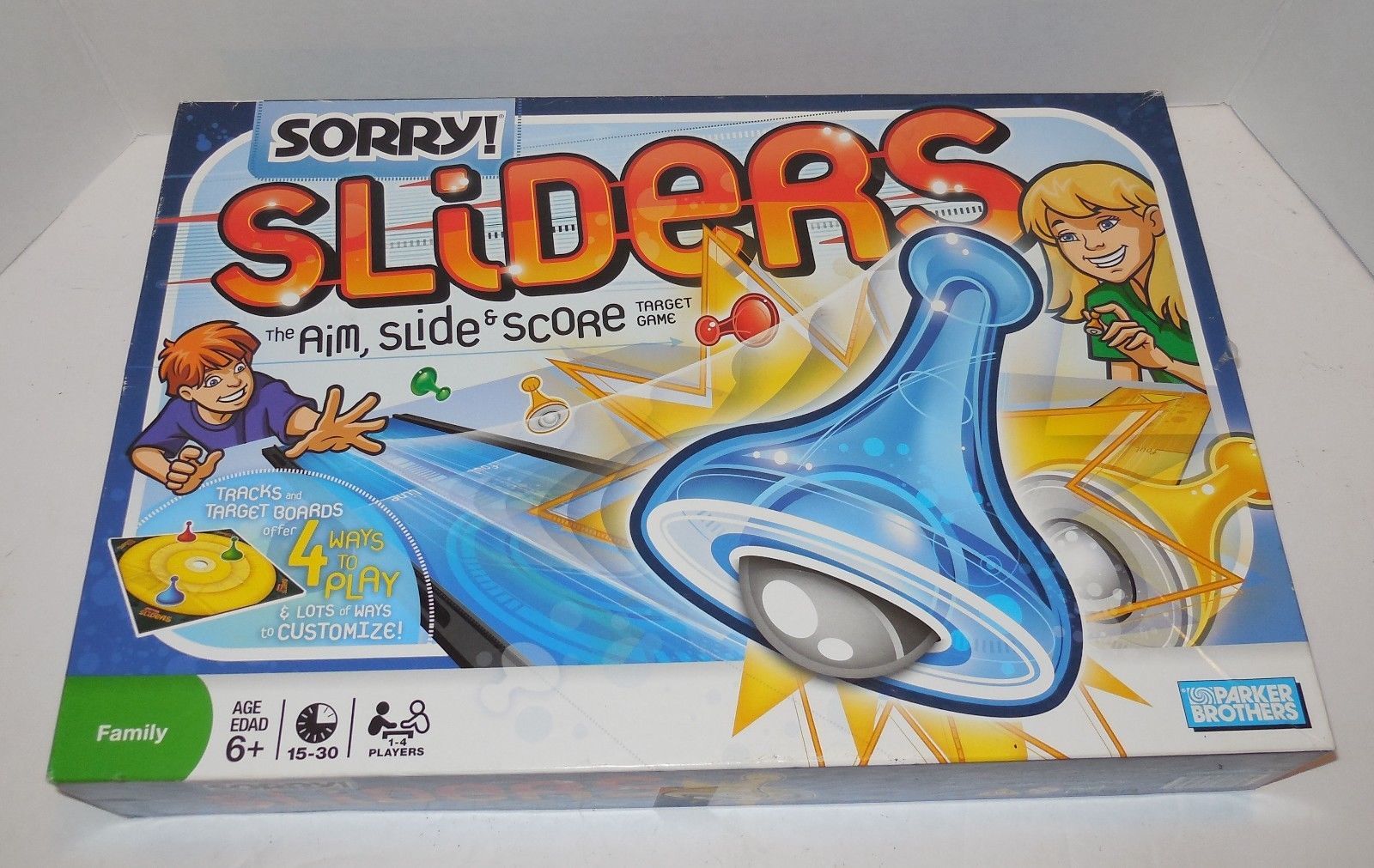 2008 Sorry Sliders Board Game Aim Slide and 50 similar items