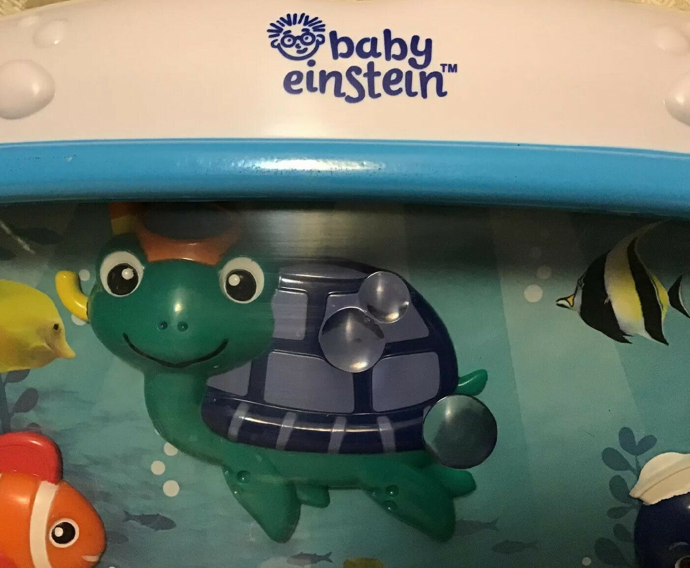 Baby Einstein Sea Dreams Soother Features RealLife Imagery, No