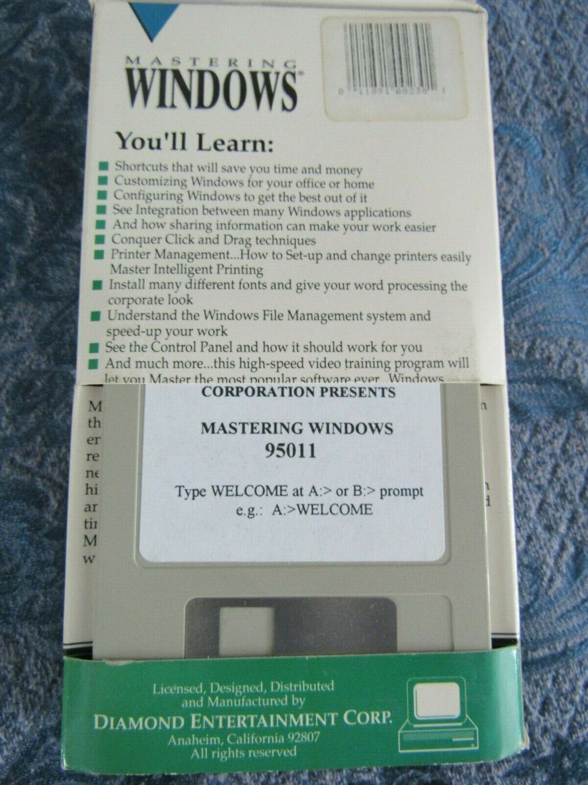 Vtg Mastering Windows 3.0 3.1 NT Operating System Instructional VHS ...