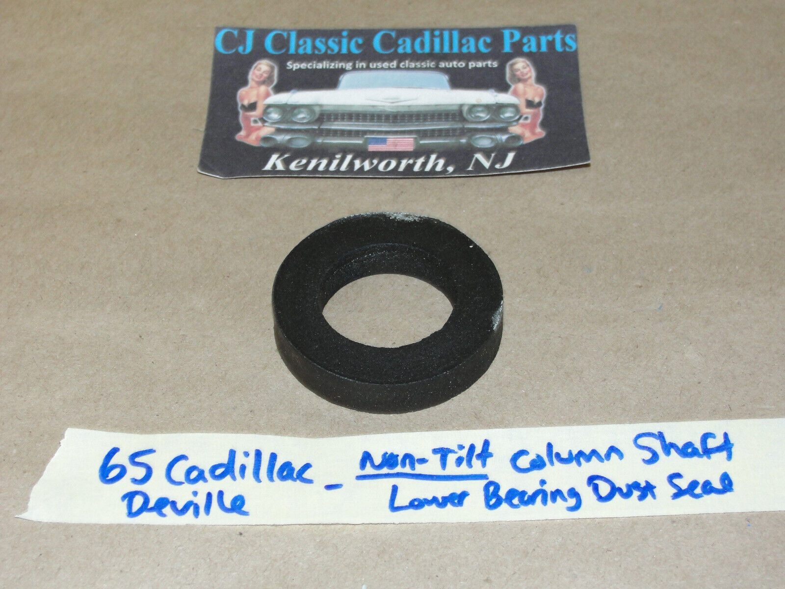OEM 65 Cadillac NONTILT STEERING COLUMN SHAFT LOWER BEARING DUST SEAL