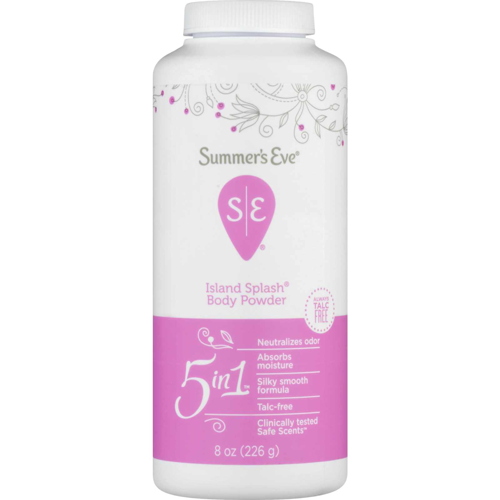 Summer's Eve Island Splash Body Powder, 8 oz..+ Body Powders