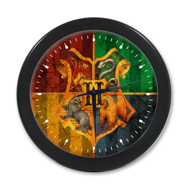Harry Potter Hogwarts School Elegant Wall Clock Wall Clocks
