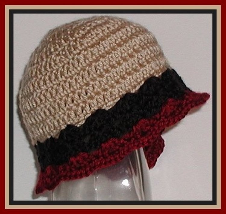 black baby red hat