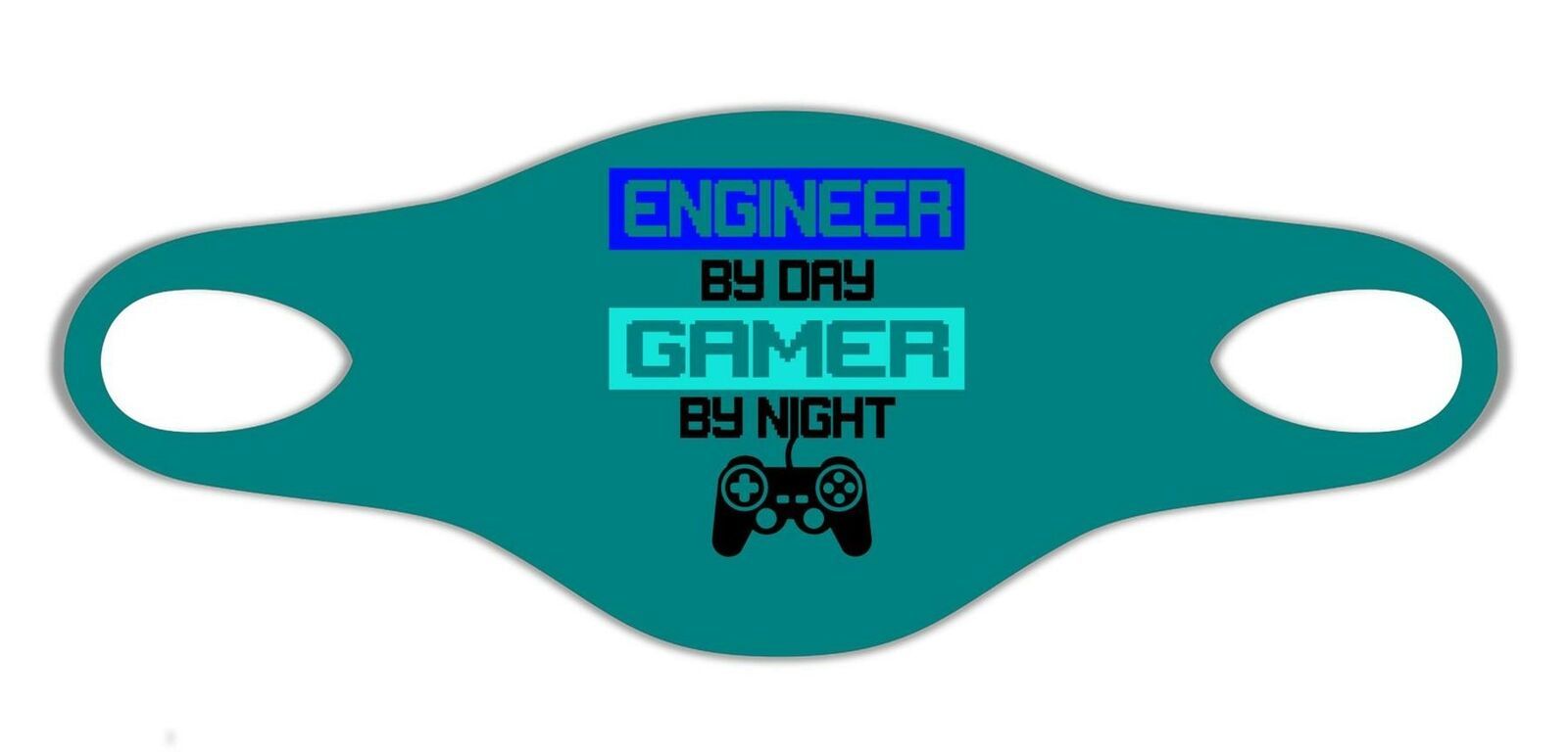 Gamer By Day And Night Born Gamer Protective Wash soft Face Mask