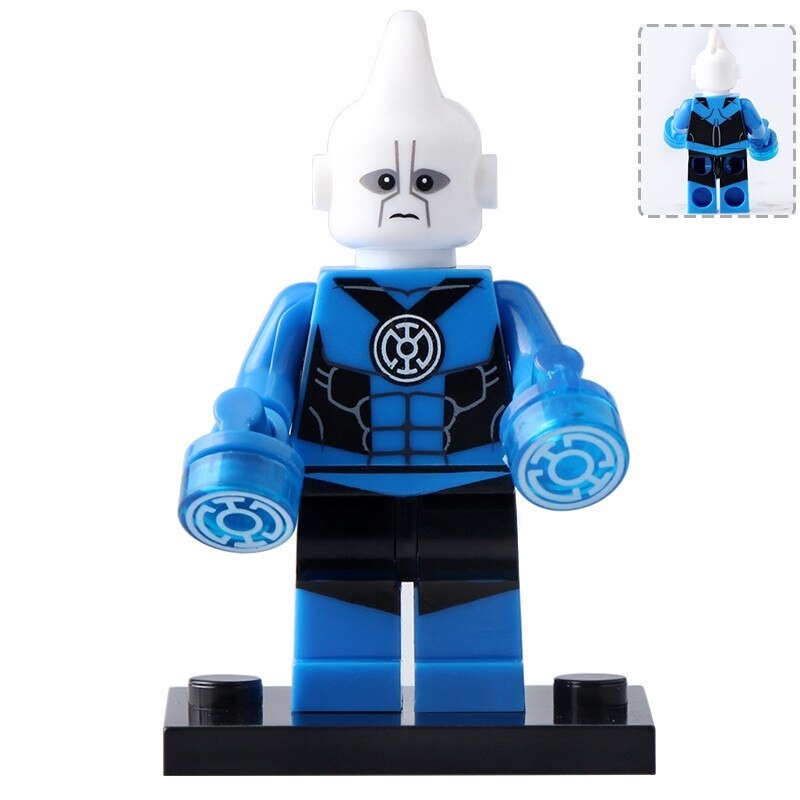 blue lantern figure