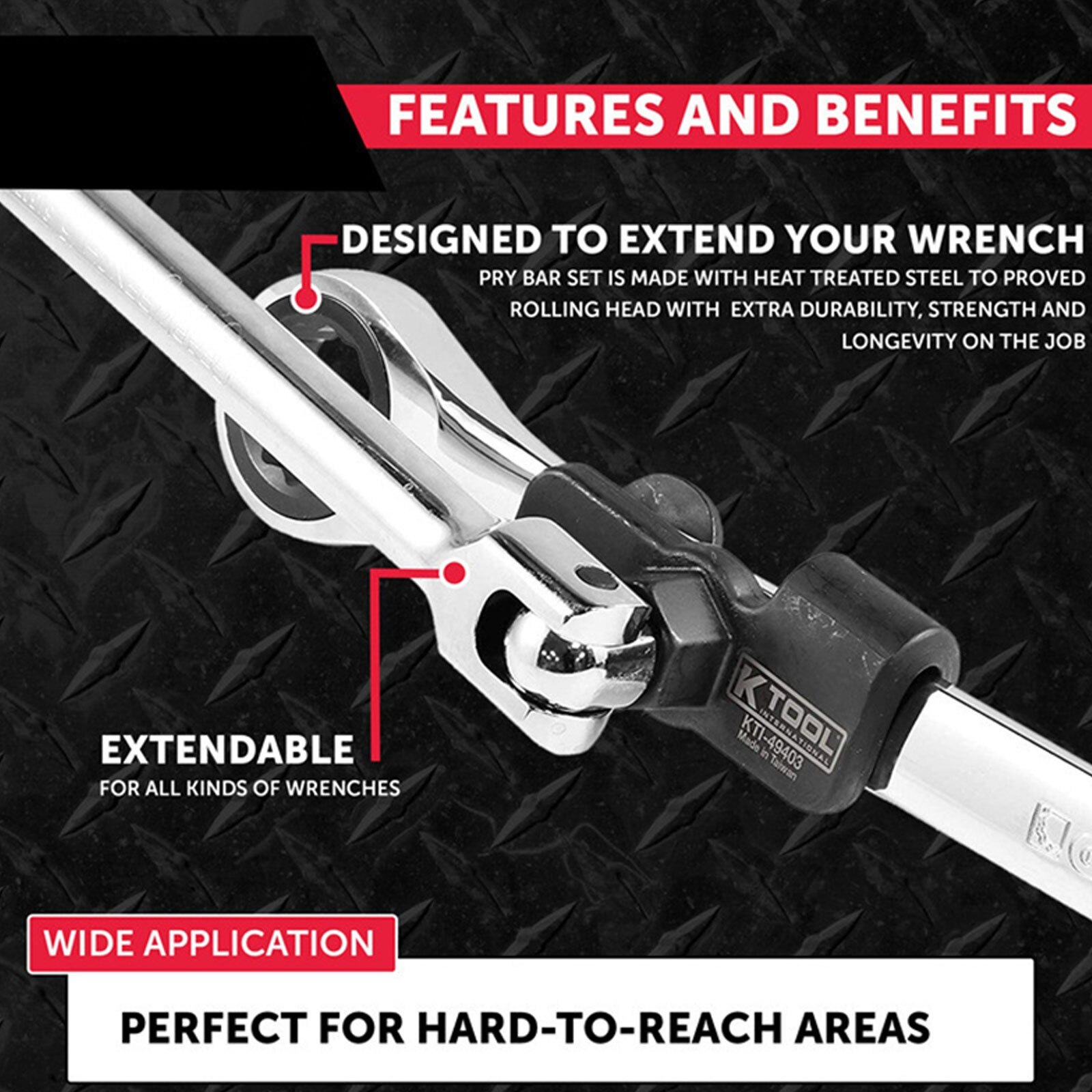 Schraubenschlüssel Verlängerung 2er Set - Universal Adapter Für 1/2 Zoll Antrieb & 21mm