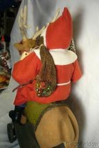 Bethany Lowe Vintage Santa Riding Reindeer image 5