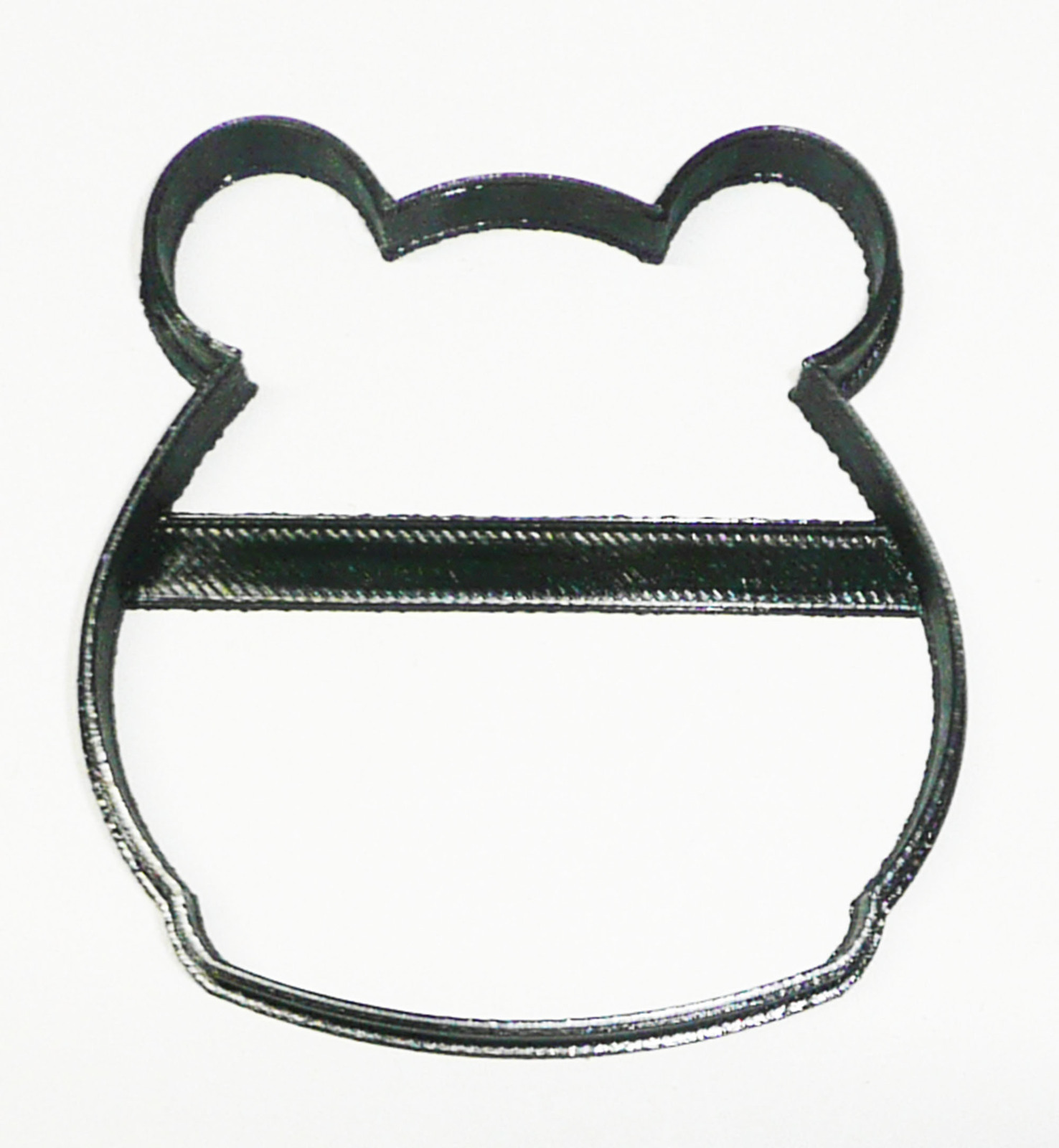 Bear Face Head Outline Cartoon Style Plush Teddy Animal Cookie Cutter USA PR3360