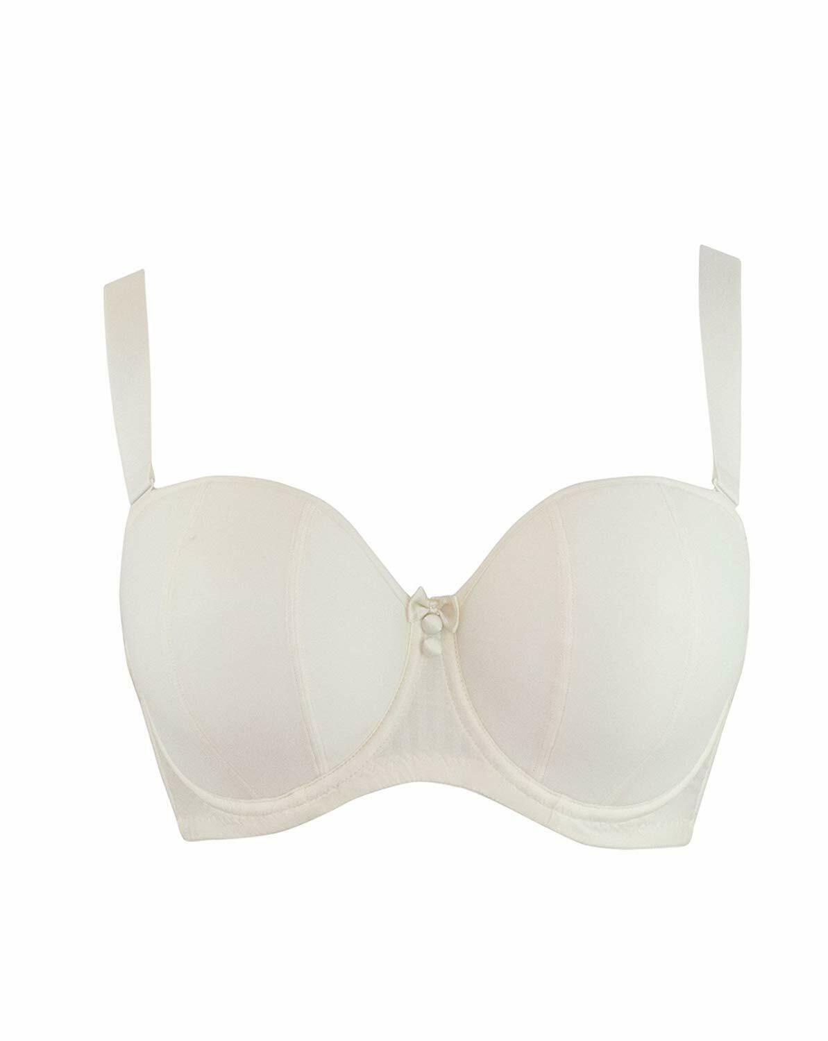 Curvy Kate IVORY Luxe Strapless Bra, US 30L, UK 30HH Bras & Bra Sets