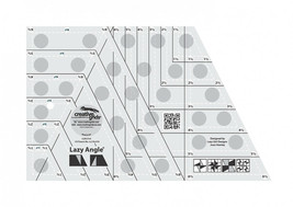 Creative Grids Lazy Angle Quilt Ruler CGR3754 - $31.46