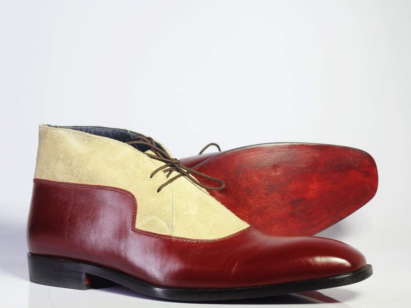 burgundy suede boots mens