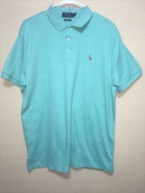 Polo Ralph Lauren Men’s Polo Shirt Custom Slim Fit GREEN SZ M $98.50 - $91.49