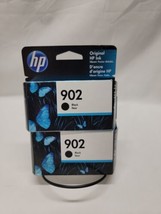 HP 902 (2) Original Ink Cartridge, Black T6L98AN Expiration Date 5/23 an... - $21.78
