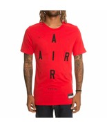 NIKE AIR BRAND MARK 2 SIZE EXTRA LARGE (XL) RED BLACK NEW COMFORT MEN - $26.72
